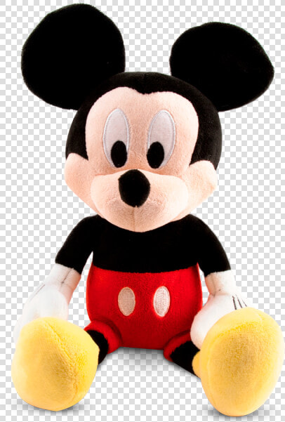 Happy Sounds Mickey Classic Outfit   Mickey Mouse Soft Teddy  HD Png DownloadTransparent PNG