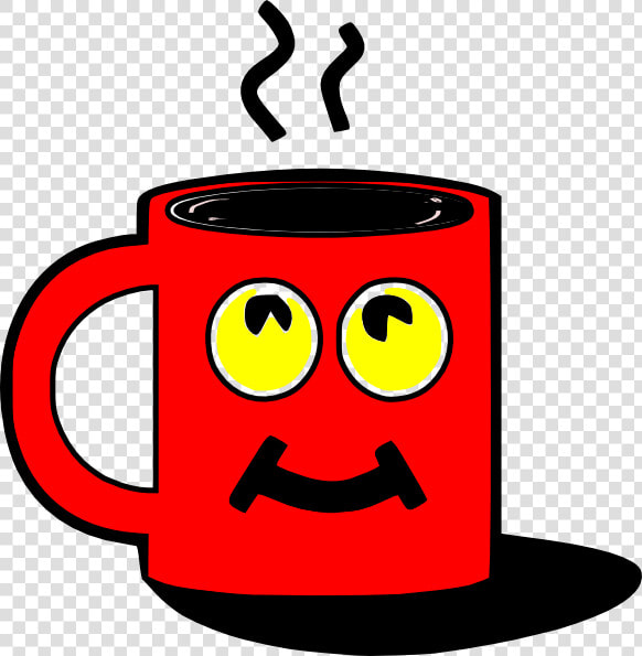 Mug Red Cup Pencil   Animated Coffee Cup Clipart  HD Png DownloadTransparent PNG