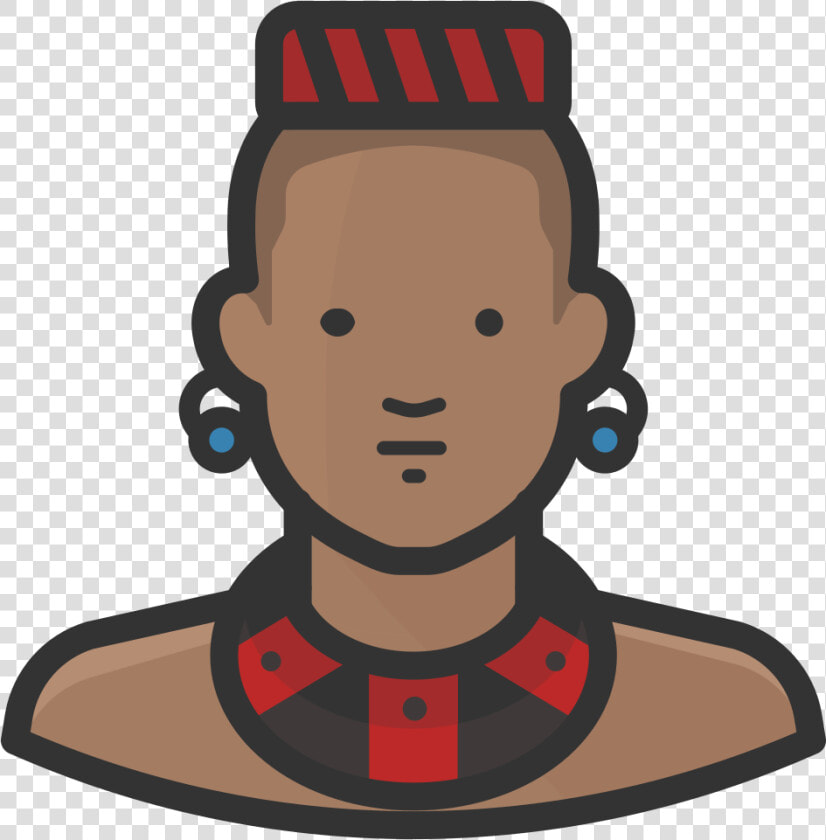 Traditional African Man Icon   African Man Icon  HD Png DownloadTransparent PNG