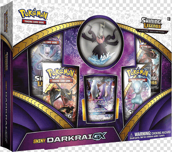 Pokemon Shining Legends Shiny Darkrai Gx Box  HD Png DownloadTransparent PNG