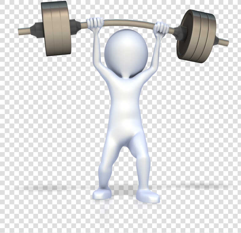 Figure Lifting Weights  HD Png DownloadTransparent PNG