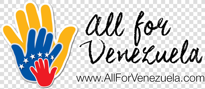 All For Venezuela Logo Out 02   Donate Money To Venezuela  HD Png DownloadTransparent PNG