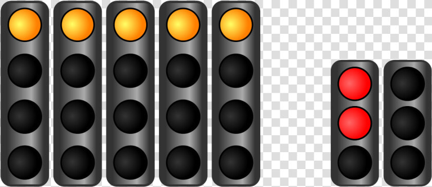 Fia Start Lights Practice Stopped   Traffic Light  HD Png DownloadTransparent PNG