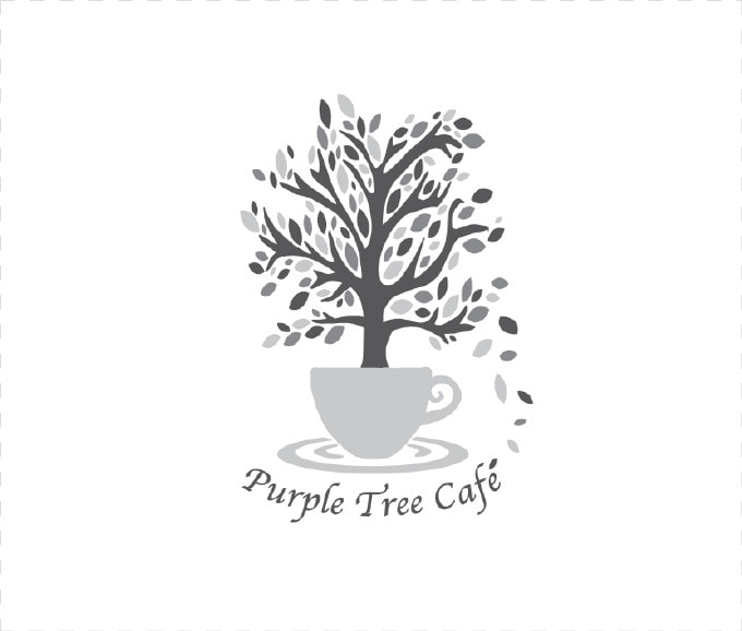 Purple Tree 01   Flowerpot  HD Png DownloadTransparent PNG