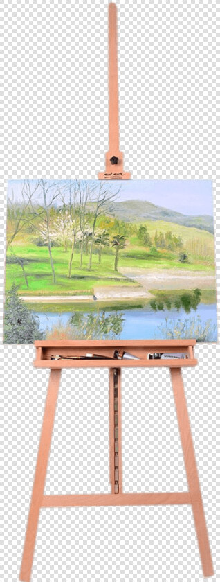 Painting On Easel   Easel With Painting Png  Transparent PngTransparent PNG