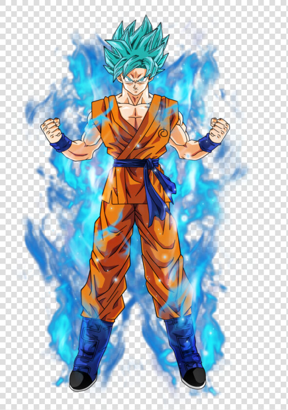 Goku Super Saiyan Blue By Bar   Goku Super Sayayin Blue  HD Png DownloadTransparent PNG