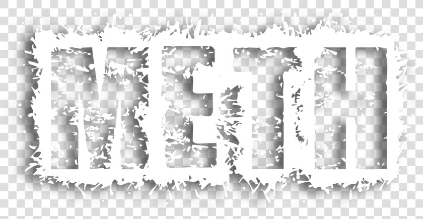 Meth Logo White N Clear Meth Logo   Zombro  HD Png DownloadTransparent PNG