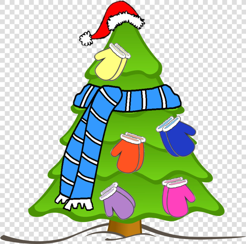 Hat And Mitten Tree  HD Png DownloadTransparent PNG