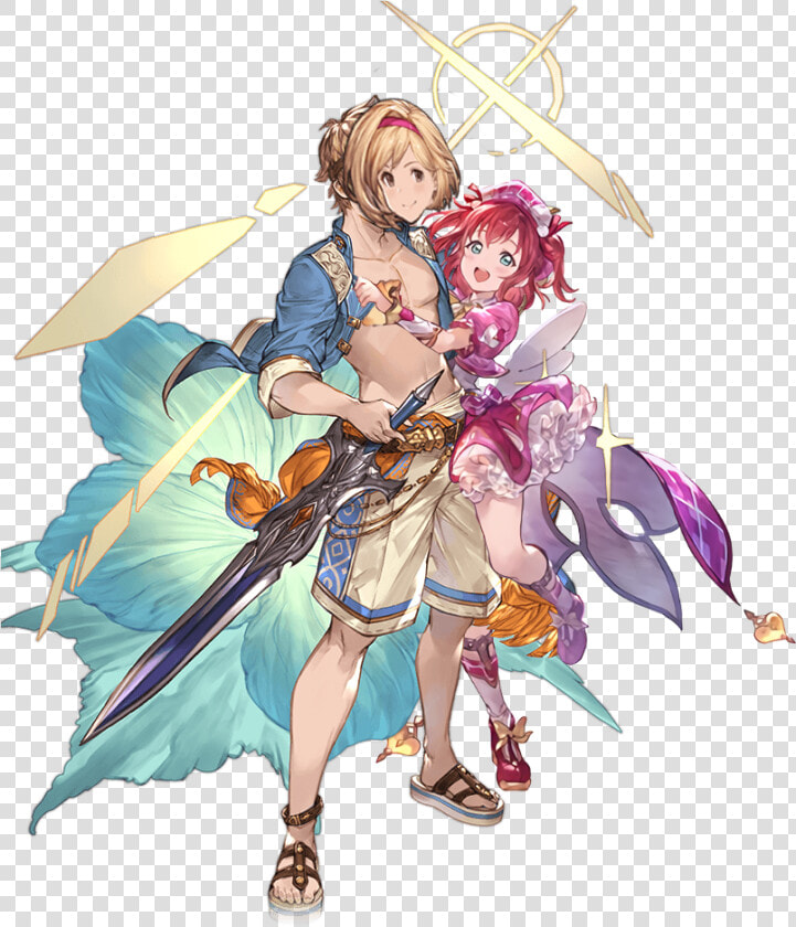 Wow Girls Meet My New Friend D   Granblue Fantasy The Animation  HD Png DownloadTransparent PNG