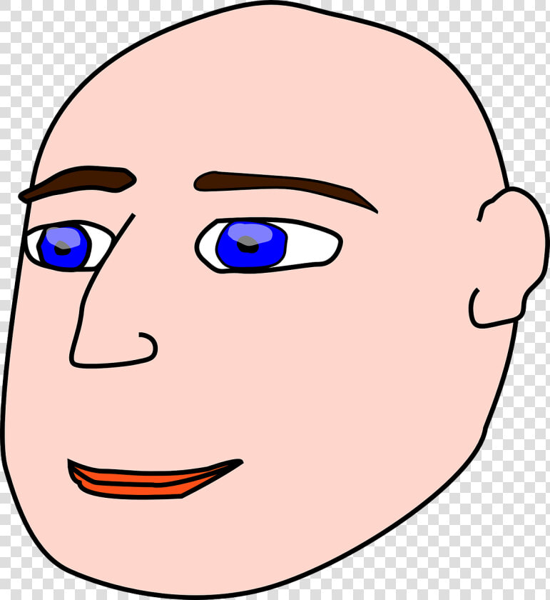 Head Man Guy Free Picture   Bald Clipart  HD Png DownloadTransparent PNG