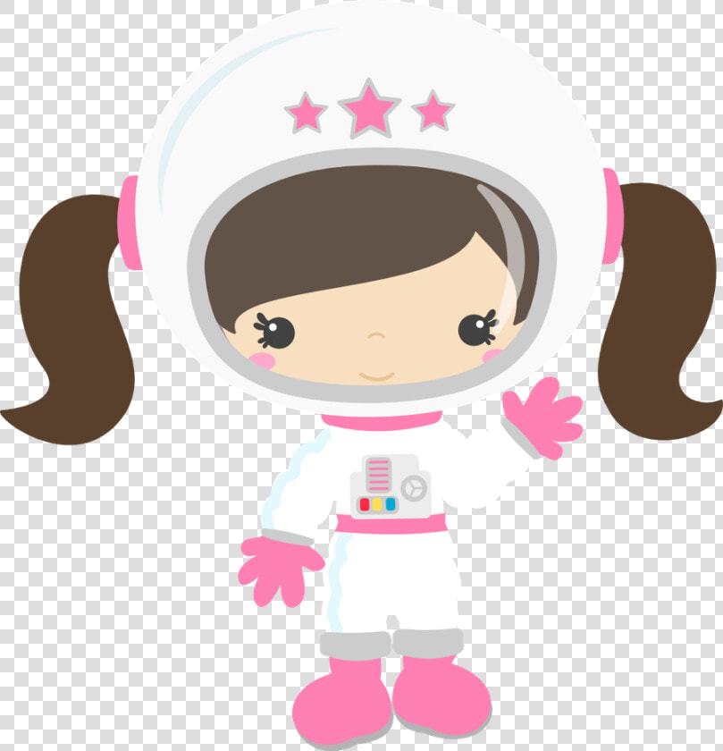 Clipart Girl Astronaut   Girl Astronaut Clipart  HD Png DownloadTransparent PNG