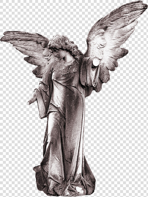 Angel Statue Stickers Messages Sticker 5   Angel With White Background  HD Png DownloadTransparent PNG