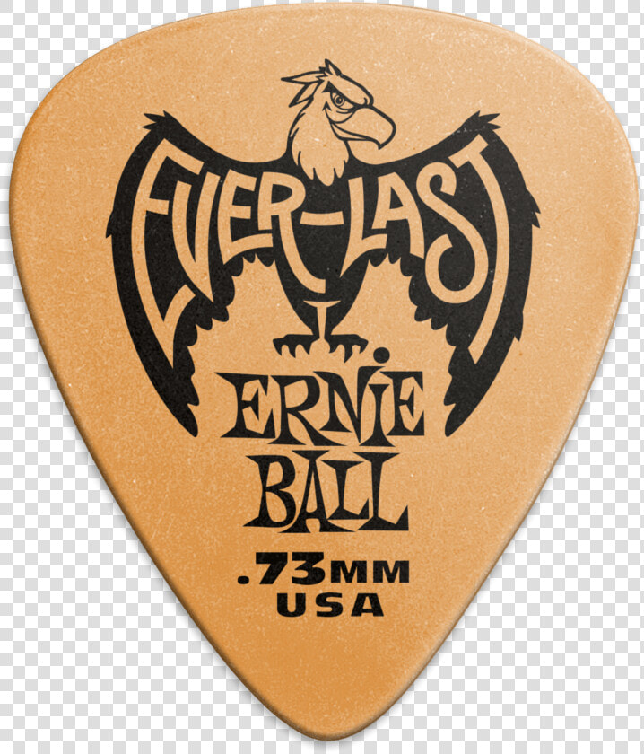 73mm Orange Everlast Picks 12 pack Thumb   Ernie Ball  48mm Picks  HD Png DownloadTransparent PNG