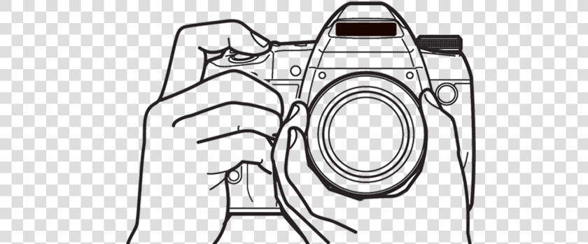 Camera Clipart Line Art   Camera Drawing  HD Png DownloadTransparent PNG