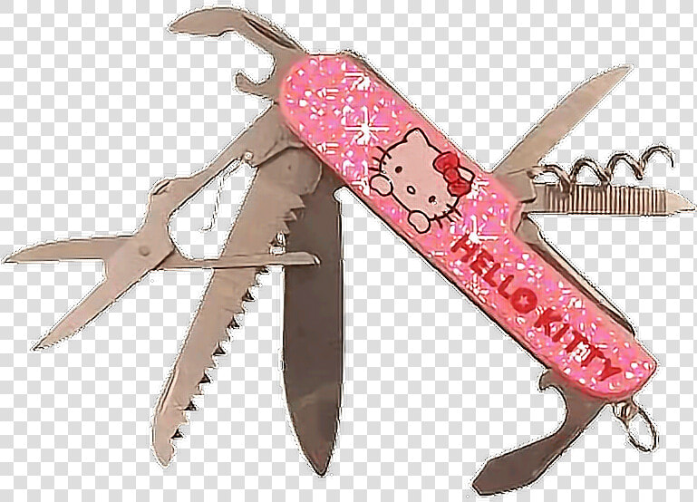  knife  hellokitty  pink  hello  kitty  gore  blade   Hello Kitty Blade  HD Png DownloadTransparent PNG