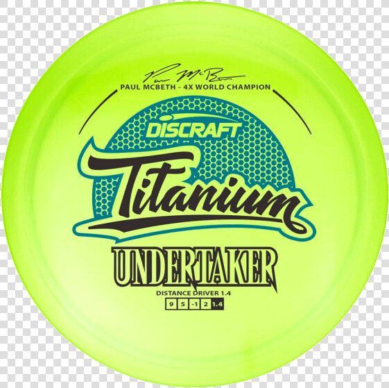 Discraft Titanium Undertaker  HD Png DownloadTransparent PNG