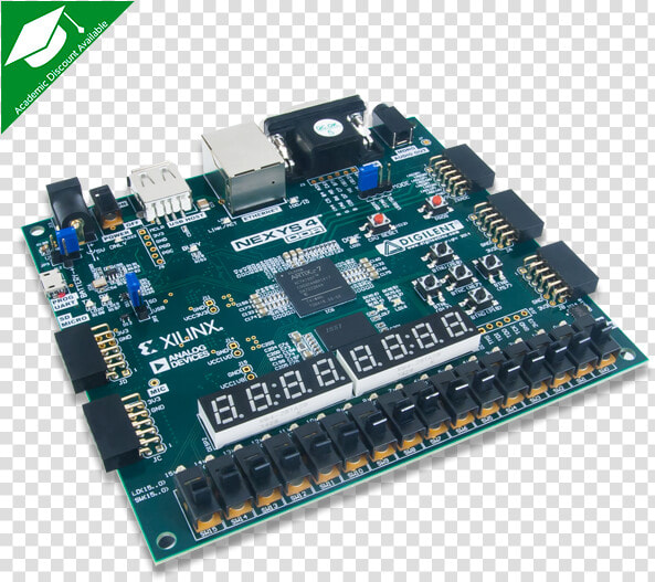 Digilent 410 292 Nexys 4 Ddr Artix 7 Development Board  HD Png DownloadTransparent PNG