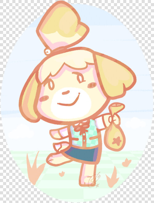 Animal Crossing Isabelle Transparent Fanart  HD Png DownloadTransparent PNG