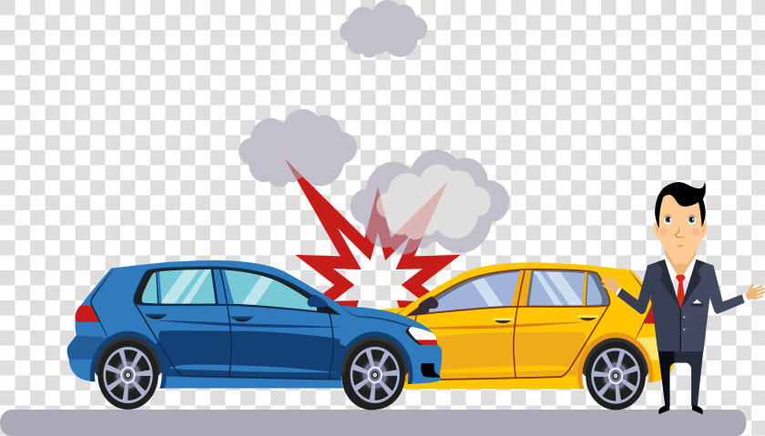 Car Traffic Collision Accident Illustration   Car Accident Transparent Background  HD Png DownloadTransparent PNG