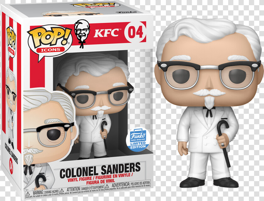 Colonel Sanders Funko Pop  HD Png DownloadTransparent PNG