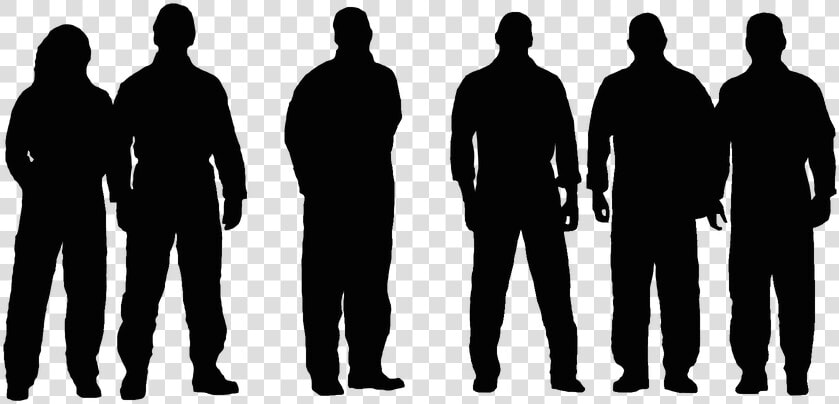 Silhouette  Group  People   Group People Silhouette Transparent  HD Png DownloadTransparent PNG