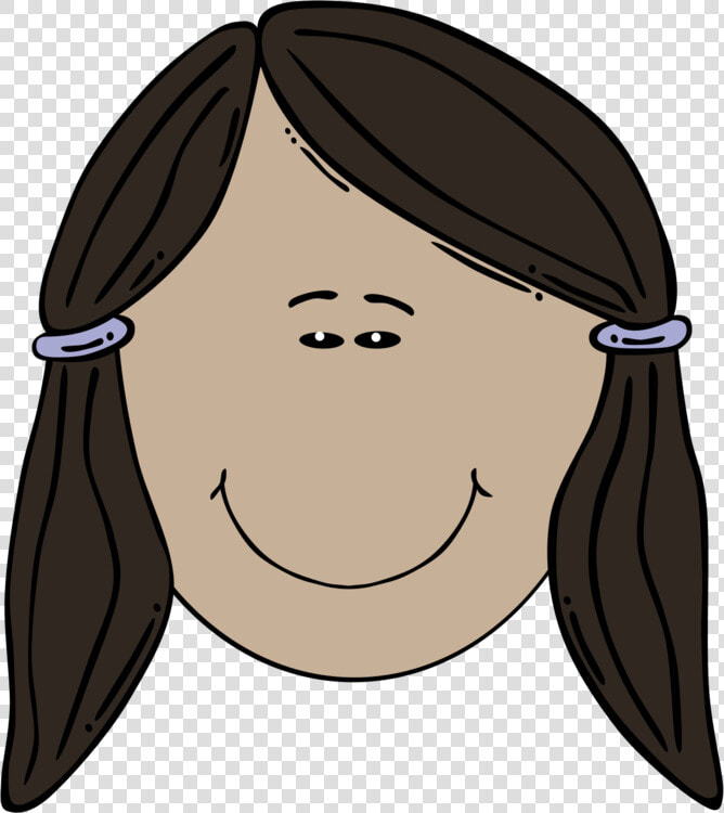 Head neck fictional Character   Black Hair Girl Clipart  HD Png DownloadTransparent PNG