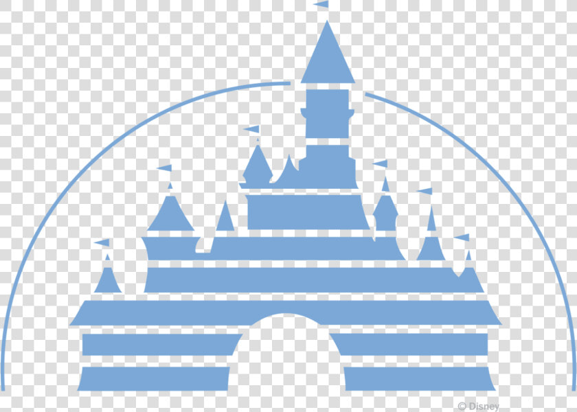 Disney Castle Logo Png   Disney Blue Castle Logo  Transparent PngTransparent PNG