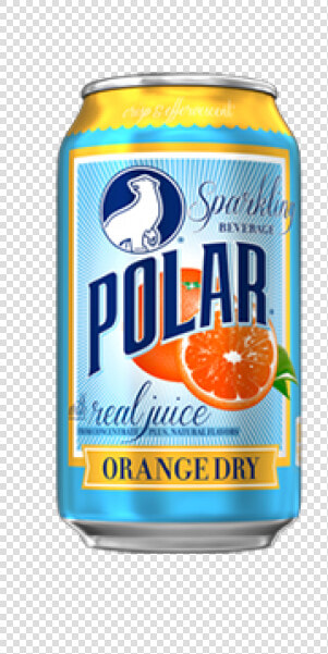 Polar Orange Dry Soda 12 Oz Cans   Polar Diet Pink Grapefruit Dry  HD Png DownloadTransparent PNG