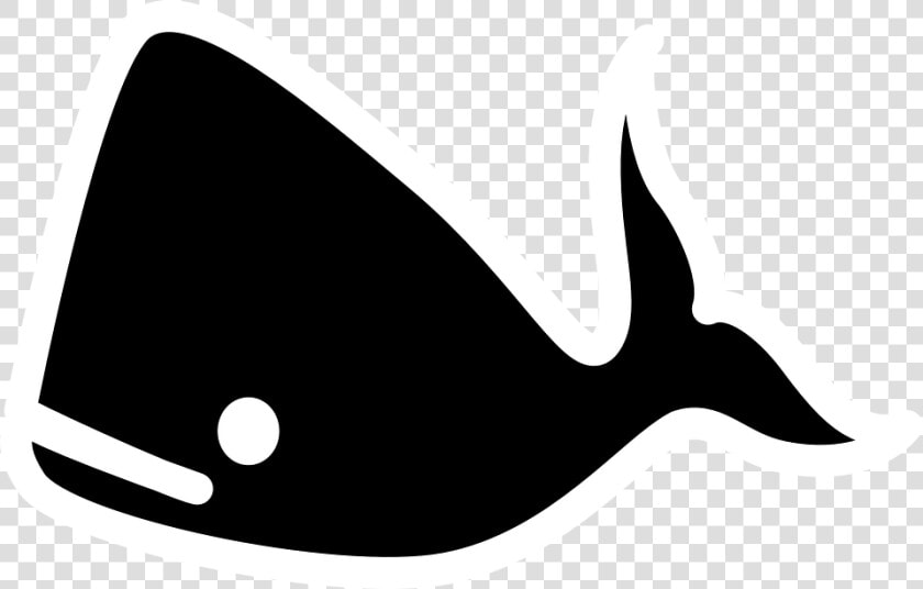 Whale  Fish  Animal  Ocean  Black  Silhouette  Sea   Whale Black Clipart  HD Png DownloadTransparent PNG