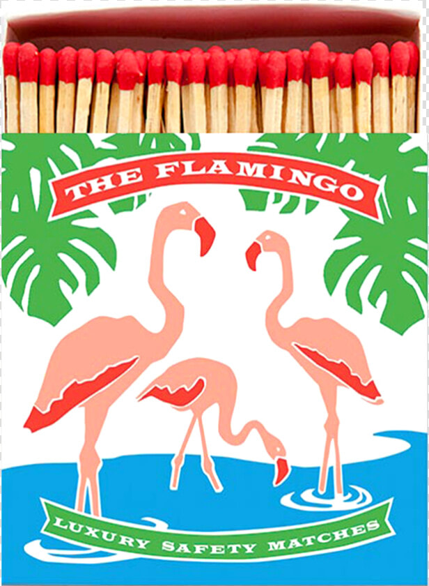 Flamingo Luxury Safety Matches  HD Png DownloadTransparent PNG