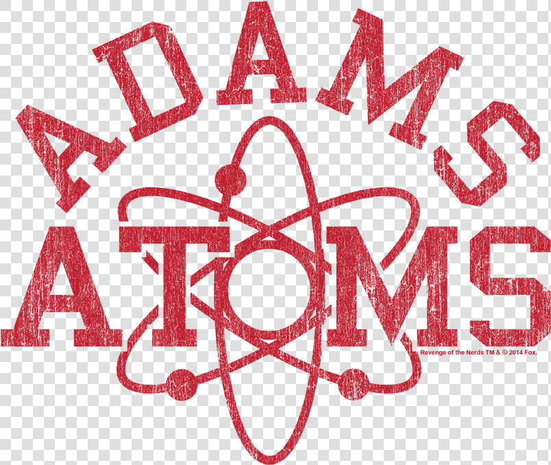 Revenge Of The Nerds Adams Atoms Men S Ringer T shirt   Art  HD Png DownloadTransparent PNG