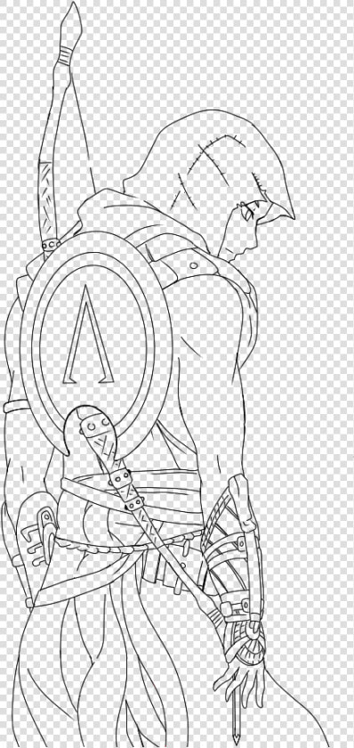 Assassin  39 s Creed Origins Bayek Drawing  HD Png DownloadTransparent PNG