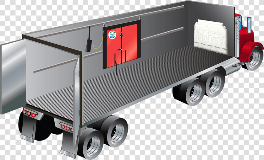 Itp Tether Bulkhead   Refrigerator Truck  HD Png DownloadTransparent PNG