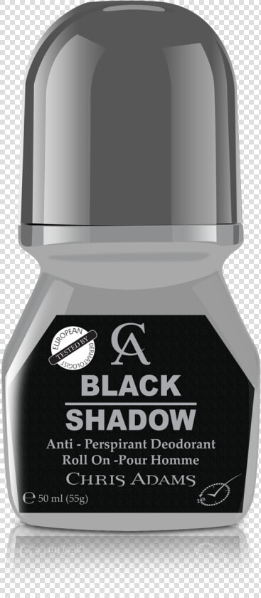 Black Shadow 50ml Roll on Deodorant   Roll On Chris Adams Deodorant  HD Png DownloadTransparent PNG