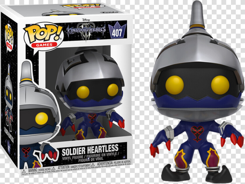 Soldier Heartless Funko Pop   Funko Pop Soldier Heartless  HD Png DownloadTransparent PNG