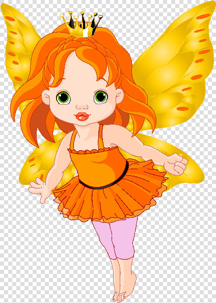 Fairies Clipart Baby Fairy   Beautiful Cartoon Fairy  HD Png DownloadTransparent PNG