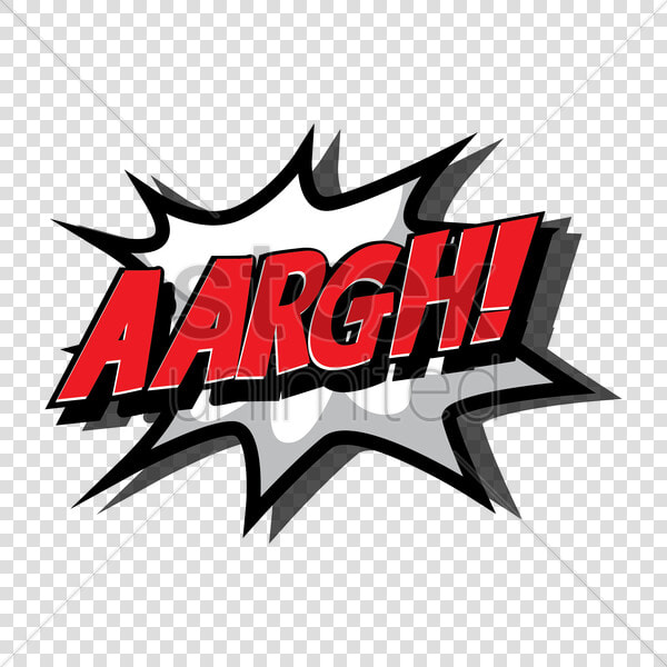 Comic Effect Aargh V矢量图形   Vector Graphics  HD Png DownloadTransparent PNG