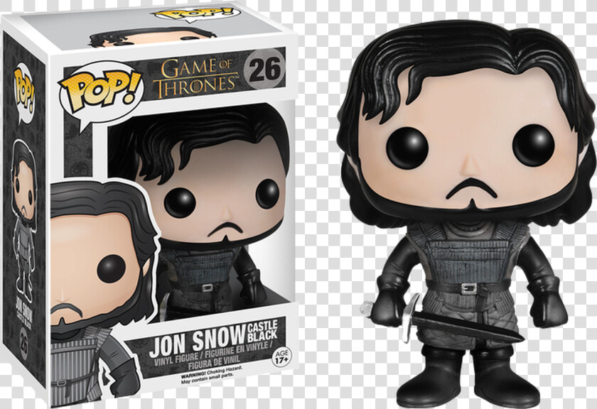 Game Of Thrones   Castle Black Jon Snow Funko Pop  HD Png DownloadTransparent PNG