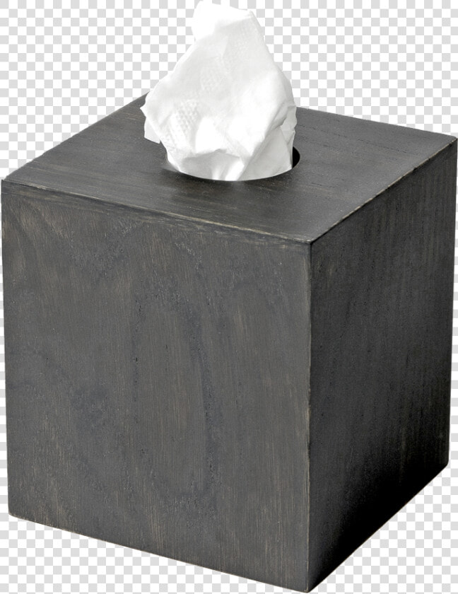 Tissue Box Cube Mezza Dark Oak   Tissue Box Png  Transparent PngTransparent PNG