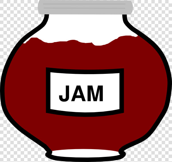 Clipart Transparent Download Jam Jar Clip Art At Clker   Jam Clip Art Png  Png DownloadTransparent PNG