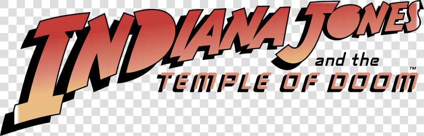 Indiana Jones Temple Of Doom Logo  HD Png DownloadTransparent PNG