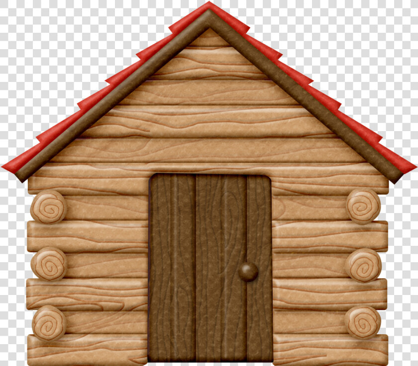 Cottage Clipart Mountain Cabin   Wood House Three Little Pigs  HD Png DownloadTransparent PNG