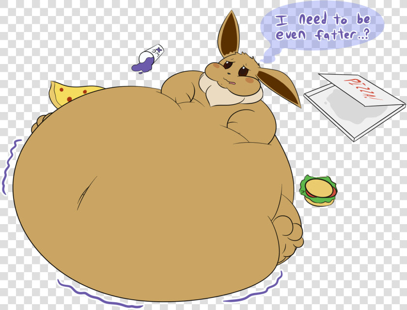 Eevee But He S Fat And Stuff   Fat Eevee  HD Png DownloadTransparent PNG