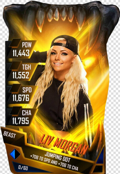 Wwe Supercard Liv Morgan  HD Png DownloadTransparent PNG