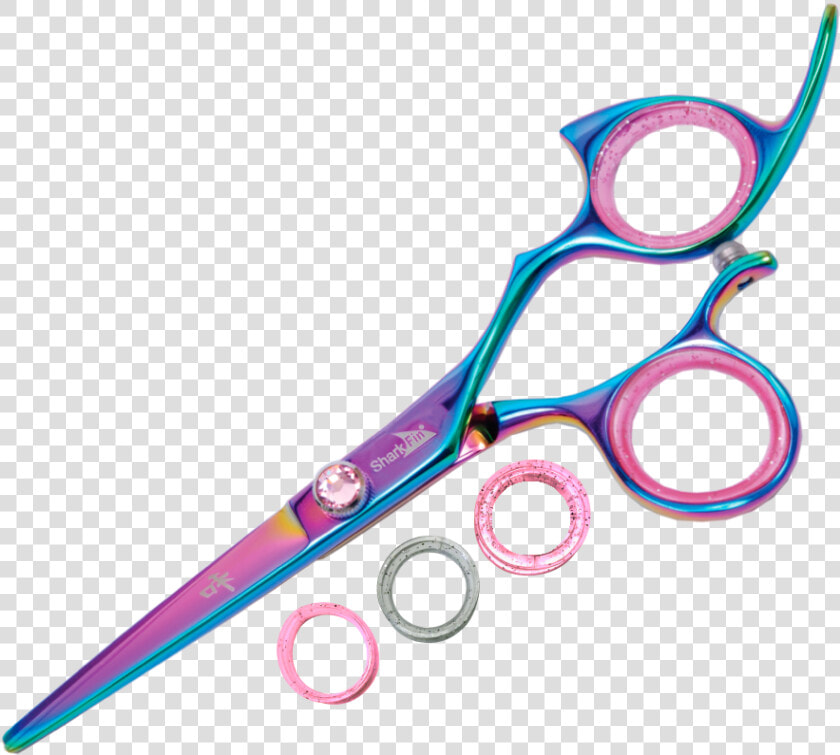 Rainbow Shark Fin Shears  HD Png DownloadTransparent PNG