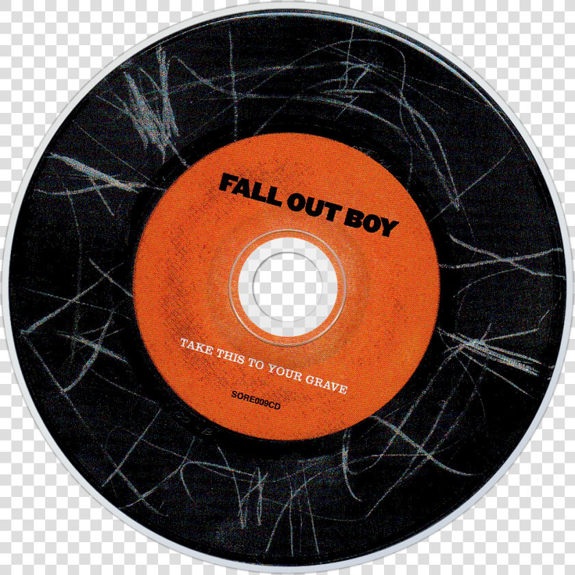 Fall Out Boy Take This To Your Grave Cd Disc Image   Fall Out Boy Take This To Your Grave Cd  HD Png DownloadTransparent PNG