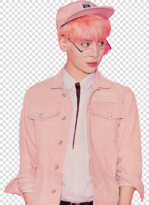 Stickers De Shinee Jonghyun   Png Download   Jonghyun Pink Png  Transparent PngTransparent PNG