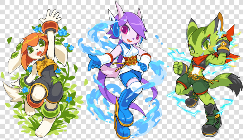 Promo Art In Freedom Planet 2 To Compare   Lilac Freedom Planet 2  HD Png DownloadTransparent PNG