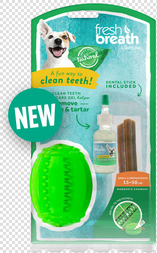 Fresh Breath By Tropiclean Clean Teeth Oral Care Fresh   Non sporting Group  HD Png DownloadTransparent PNG