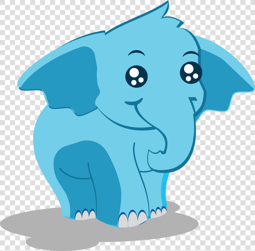 Indian Elephant Cartoon Illustration   Elephant  HD Png DownloadTransparent PNG